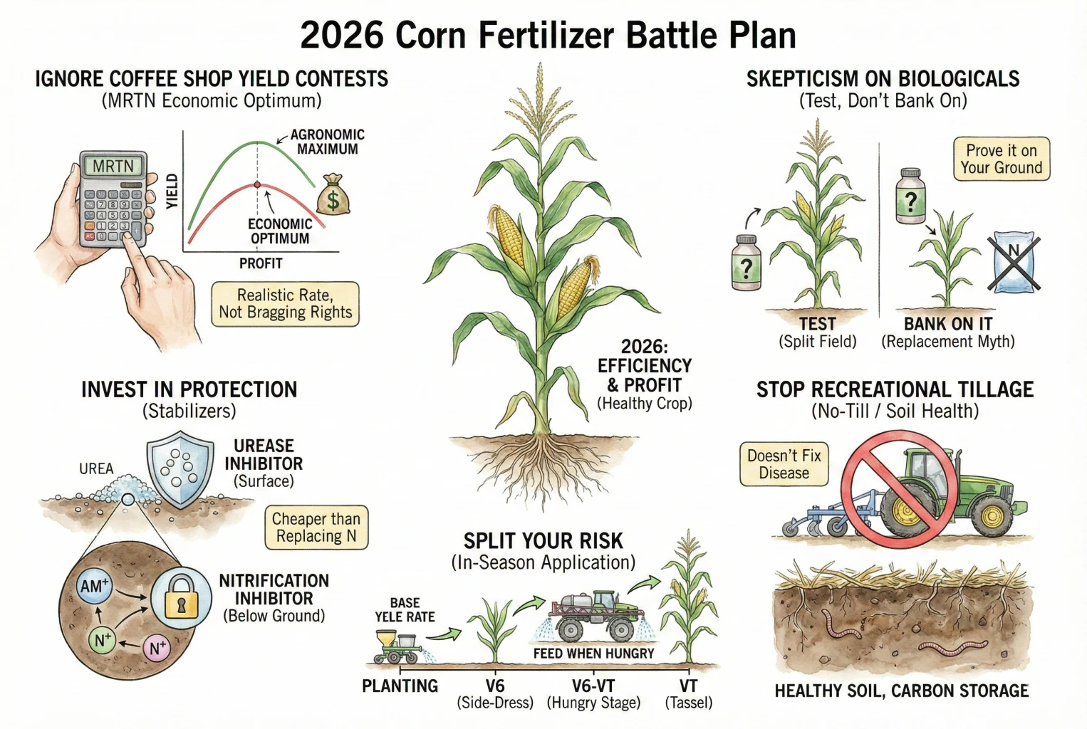 Corn Fertilizer 2026: A Survival Guide for ROI and Yield