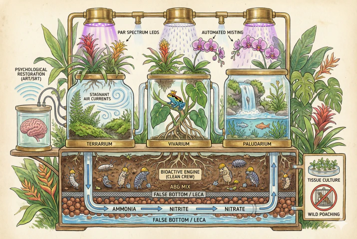 Bioactive Terrarium Guide 2025: Vivariums & Paludariums