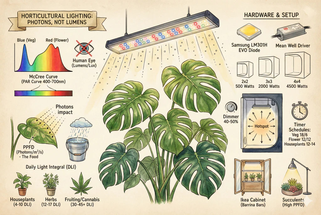 Choosing Grow Lights: The No-BS Horticultural Lighting Guide