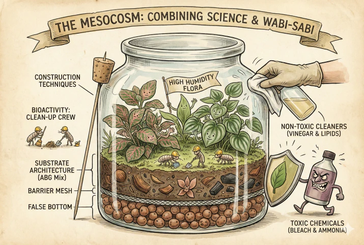 Closed Terrarium Science: Bioactive Ecosystems Guide