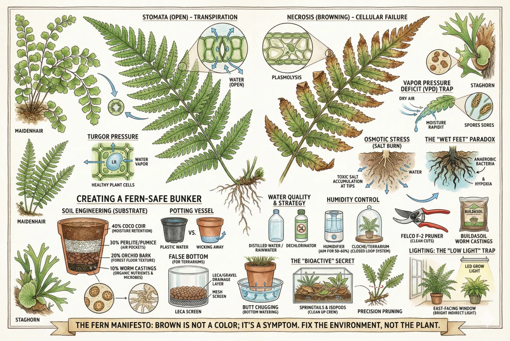 Why Is Your Fern Turning Brown? Causes & Fixes