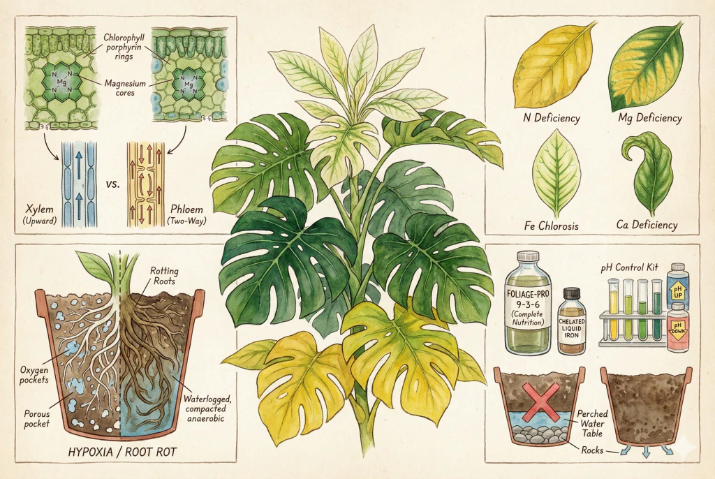 Pale Leaves on Plants: Diagnose & Fix Chlorosis