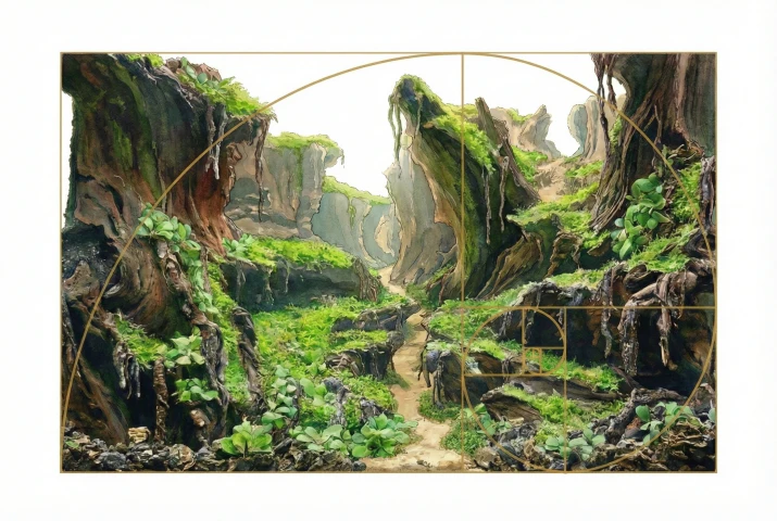 Paludarium Hardscape Shape: Engineer a Distant View