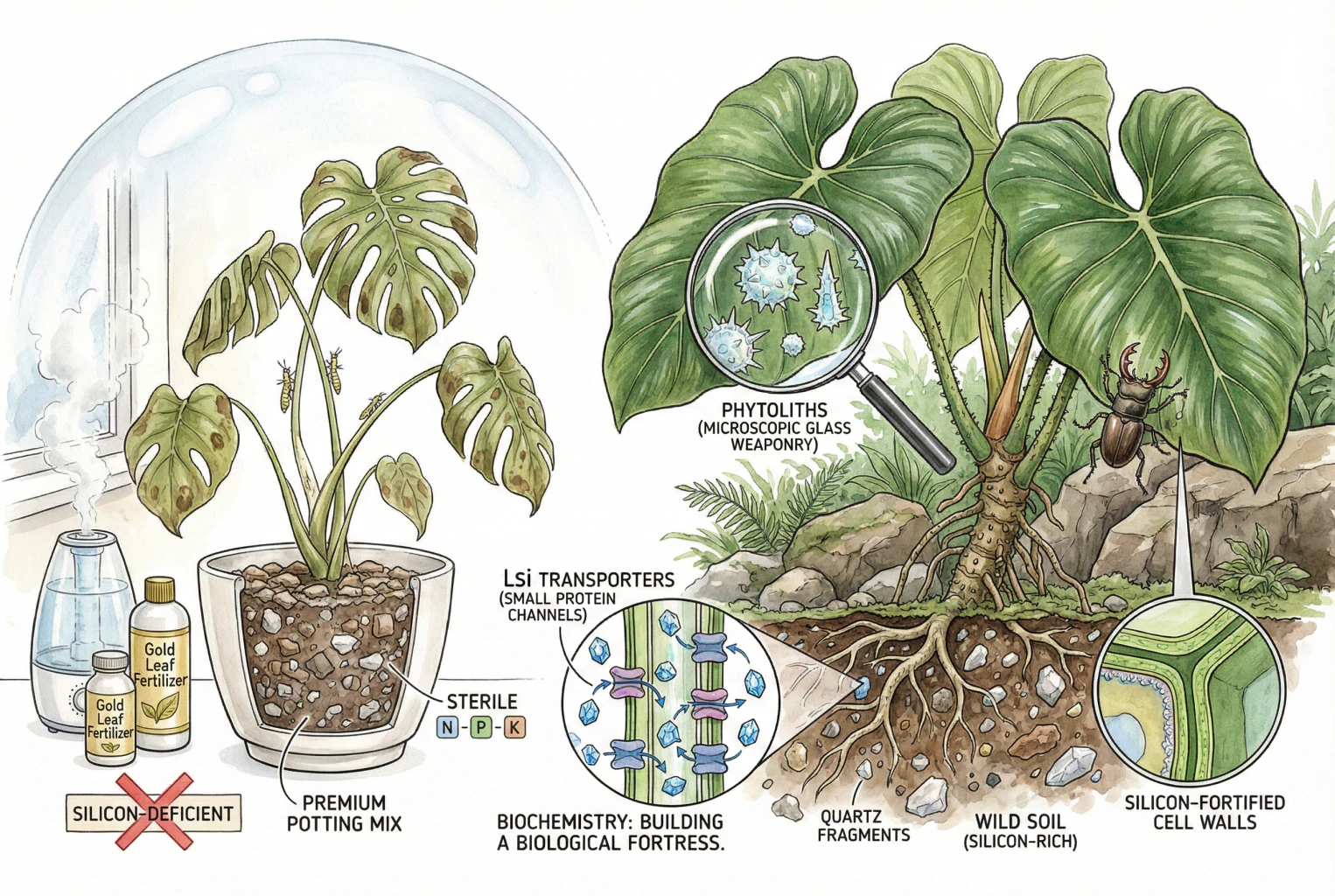 Silicon for Plants: The Missing Nutrient in Your Soil