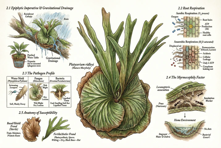 Platycerium Ridleyi: Stop the Rot (Care & Mounting)