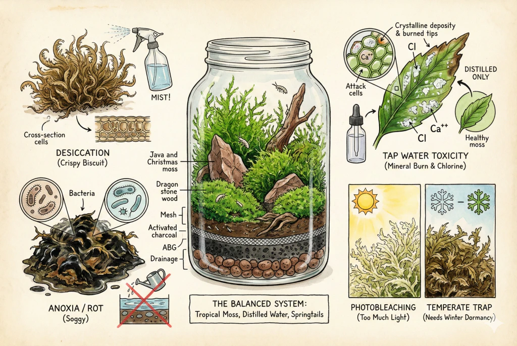Terrarium Brown Moss: The Scientific Cure for Rot