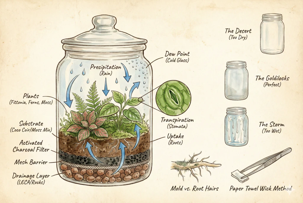 Terrarium Condensation: Read the Fog & Prevent Rot
