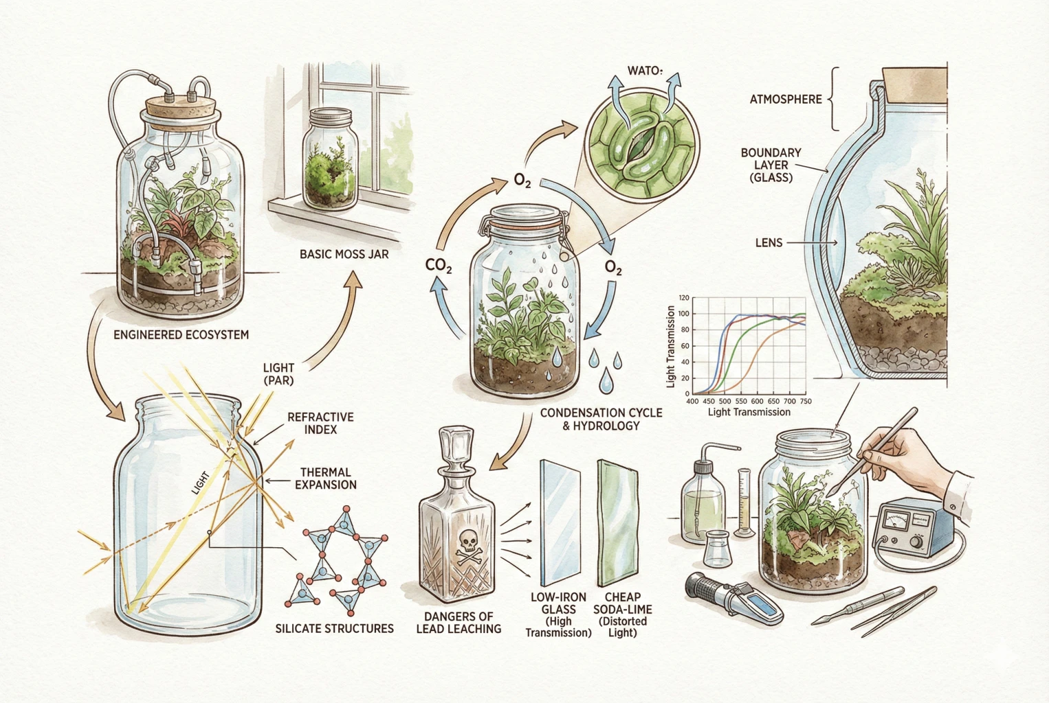 Terrarium Glass: The Science of Choosing a Vessel
