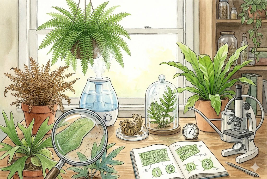Types of Ferns: Science-Based Care & Air Cleaning
