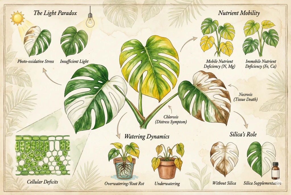 Variegated Leaves Turning Yellow: Causes & Expert Fixes