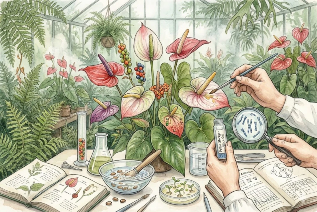 Anthurium Hybridization Genetics: Breeding & Cultivars
