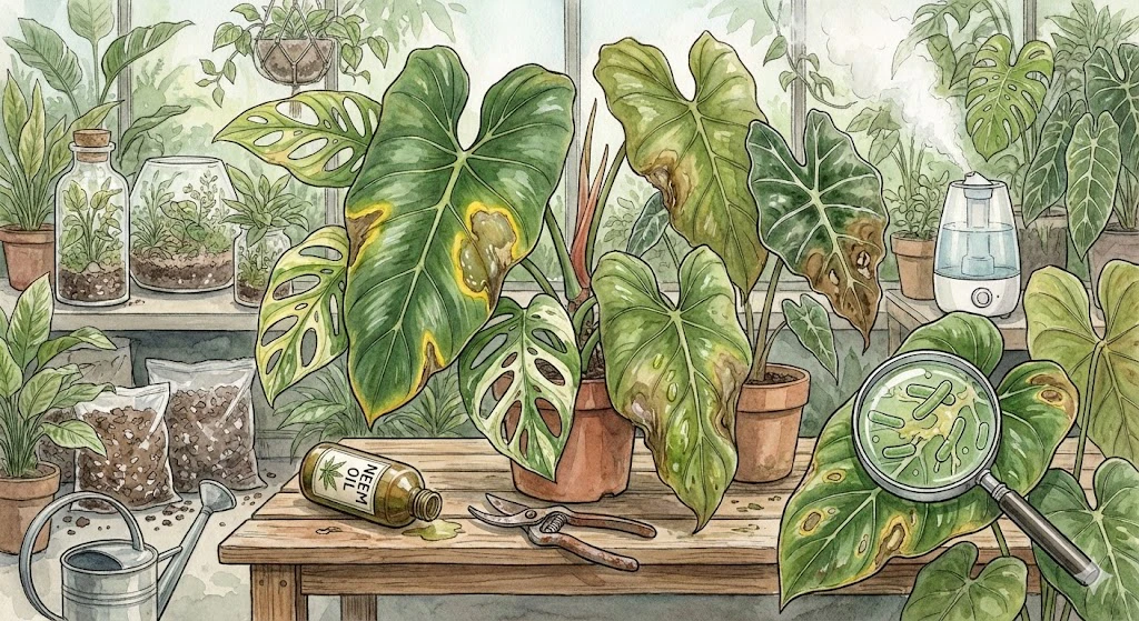 Aroid Leaf Disease: Diagnosing the Silent Killers