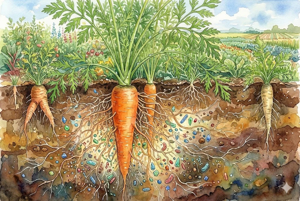 Carrot Fertilizer Guide: The Science of Sweet, Straight Roots