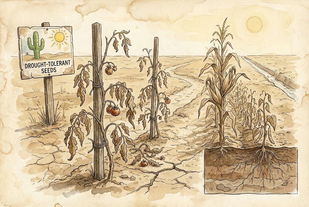 Drought Tolerant Seeds: The Truth About Dry Farming
