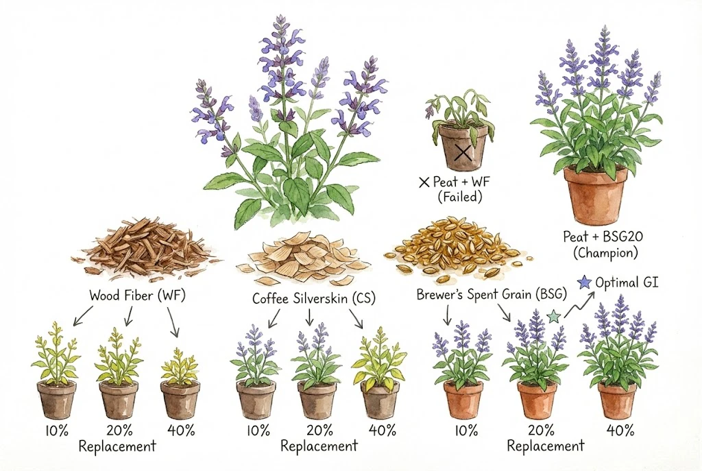 Sowing Seeds Indoors:The Sdao Protocol: Peat vs. The By-Products