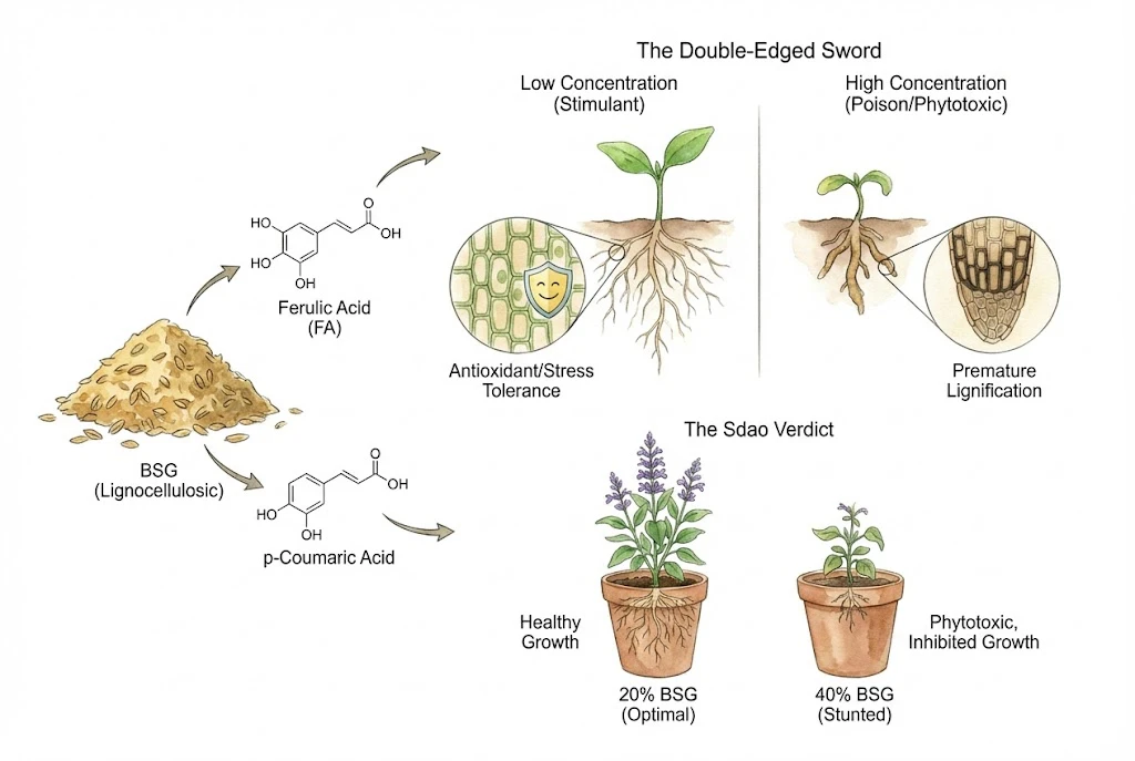 Sowing Seeds Indoors:The Ferulic Acid Problem