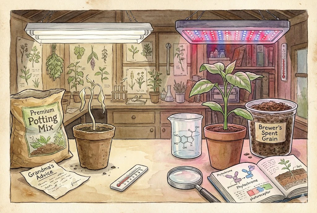 Sowing Seeds Indoors: BSG & LED Science (2025)