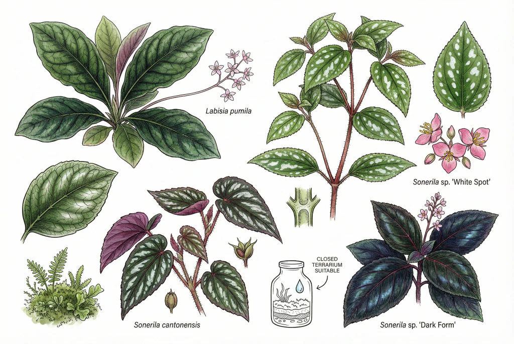 Rare Labisia & Sonerila Care: Terrarium Jewel Guide