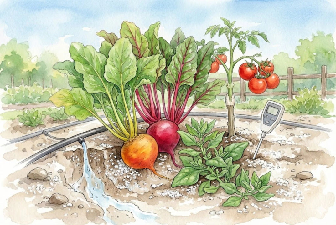 Salinity-Tolerant Vegetable Crops: Western Garden Guide