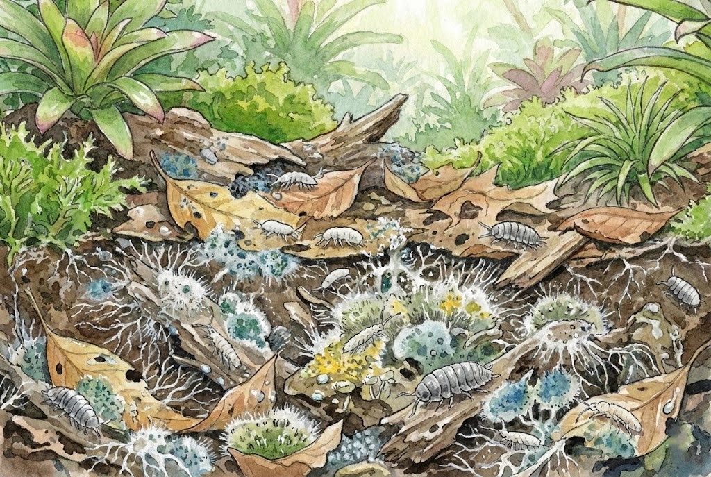 Vivarium Mold Control: Springtails, Airflow & Drainage