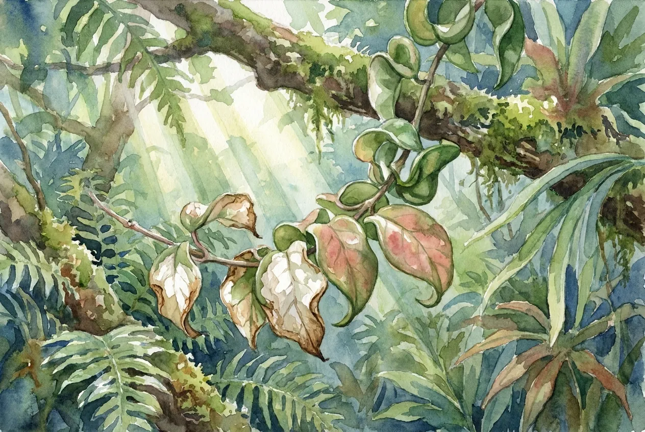Hoya Carnosa Wax Burn: Stop Summer Sun Damage