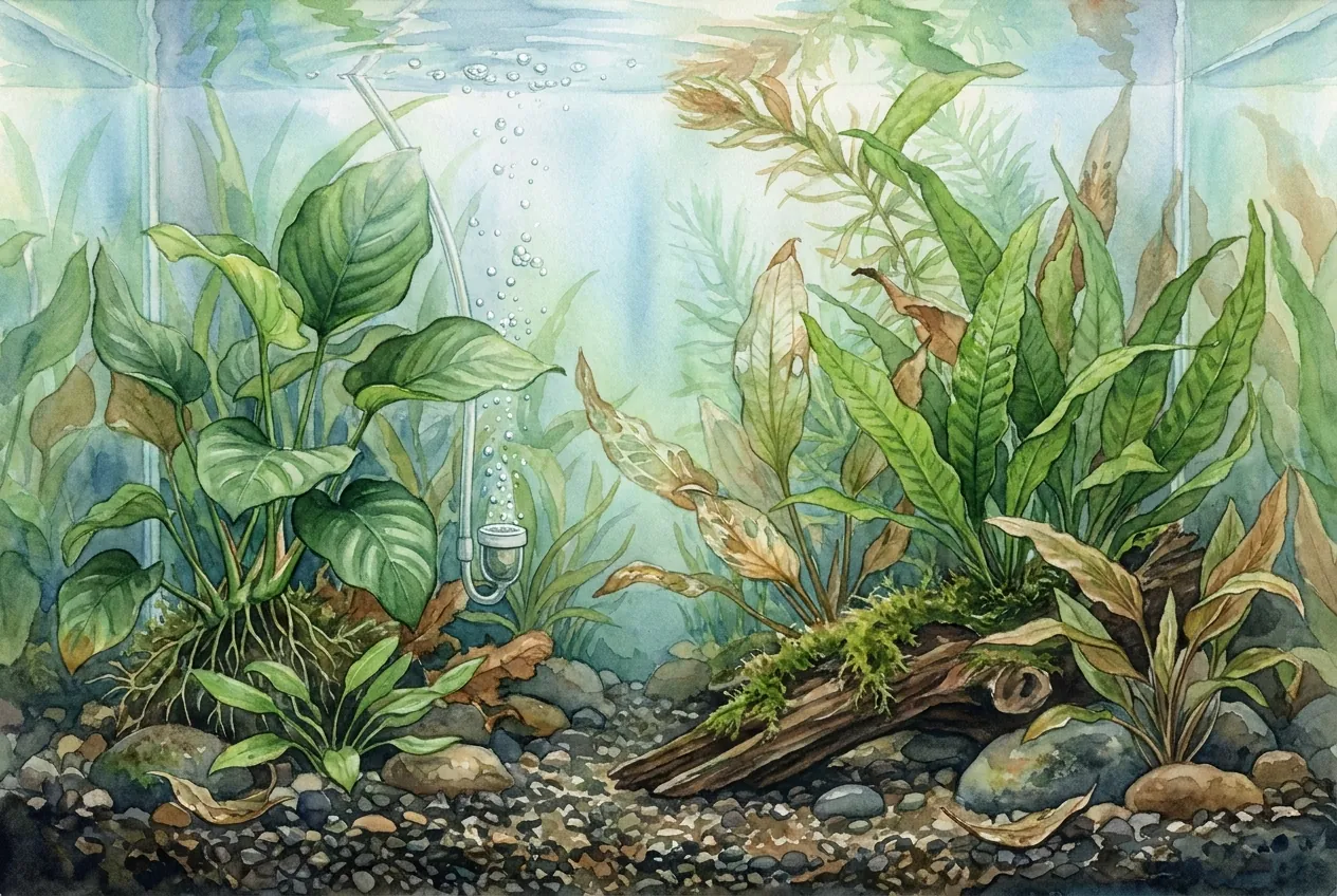 Aquarium pH Swing in Heating Season: Stop the Melt