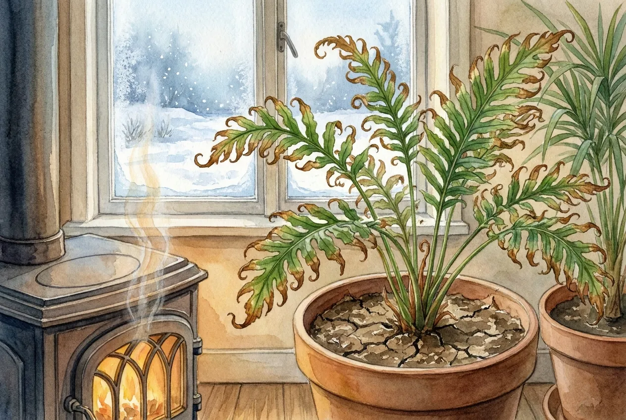 Plant Cabinet Humidity Cliff: Hold VPD in Heating Season